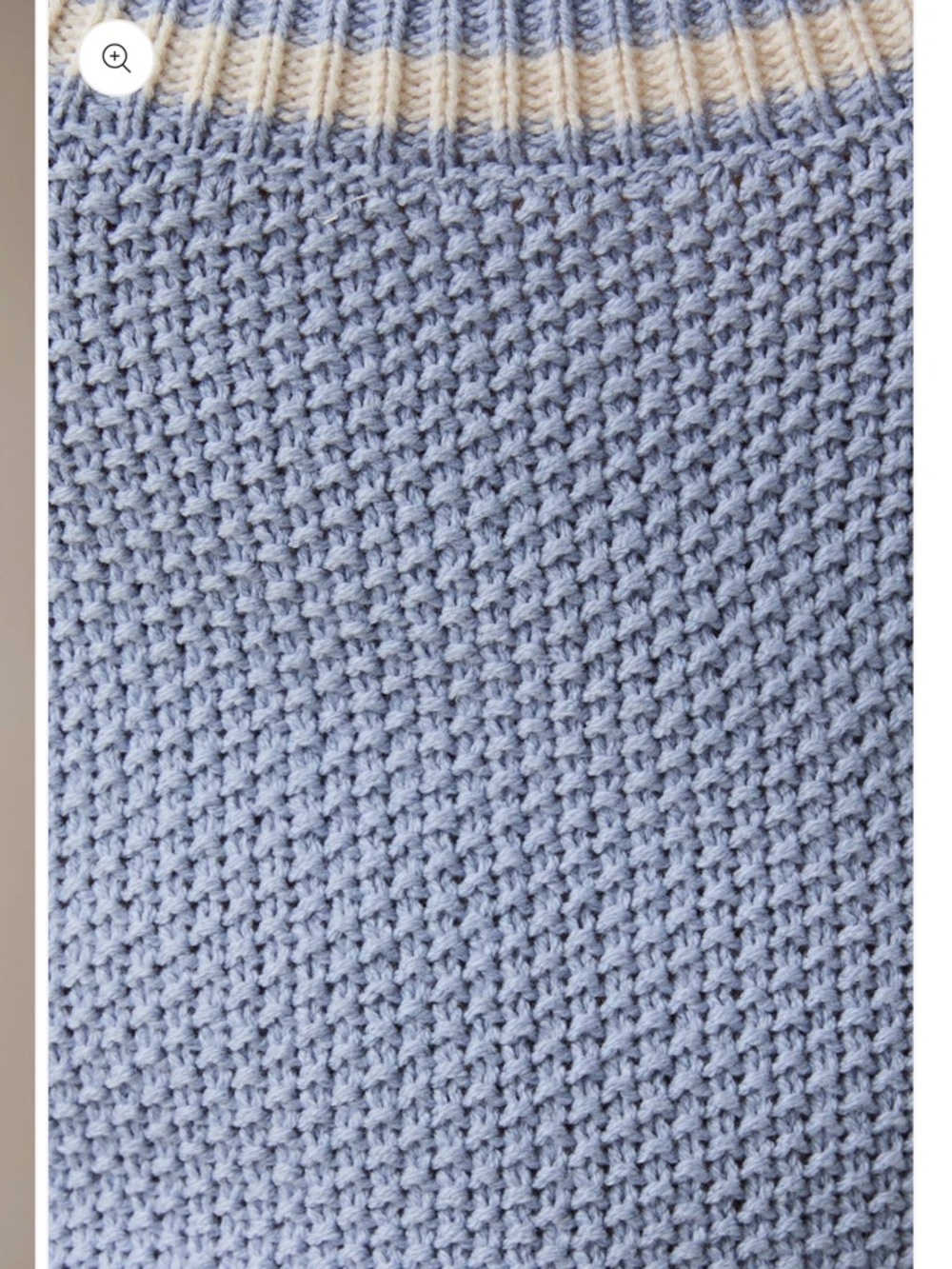 🆕💖Le Lis Sky Blue Knit Mini Dress - Picture 6 of 6